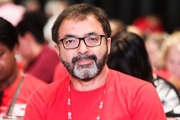 Professor Hermes Silva Leão é Presidente da APP-Sindicato: Foto Joka Madruga