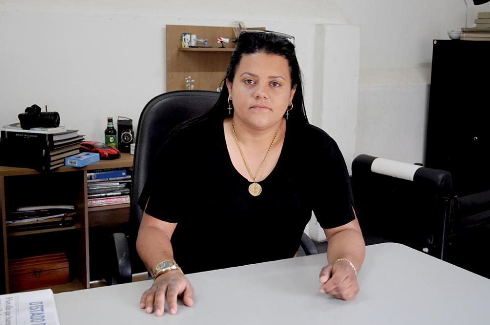 Karen Dadona durante visita de cortesia na redação do Jornal Circulando - Fotos C.Roberto Francisquini/arquivo Circulandoaqui 