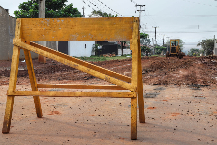  Moradores estão satisfeito porque vai acabar com o barro e a poeira. Investimento do Governo do Estado é de R$ 5 milhões