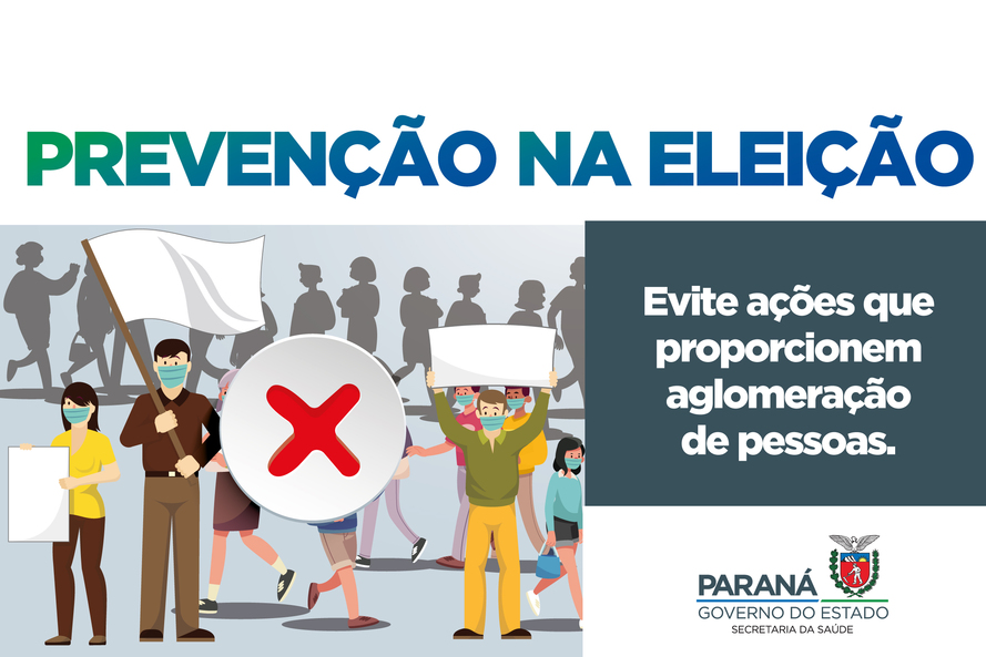 Entre elas, manter o distanciamento de 1,5 metro e permanecer o mínimo possível no local de votação. Idosos tem horário diferenciado para votar, das 7h às 10h