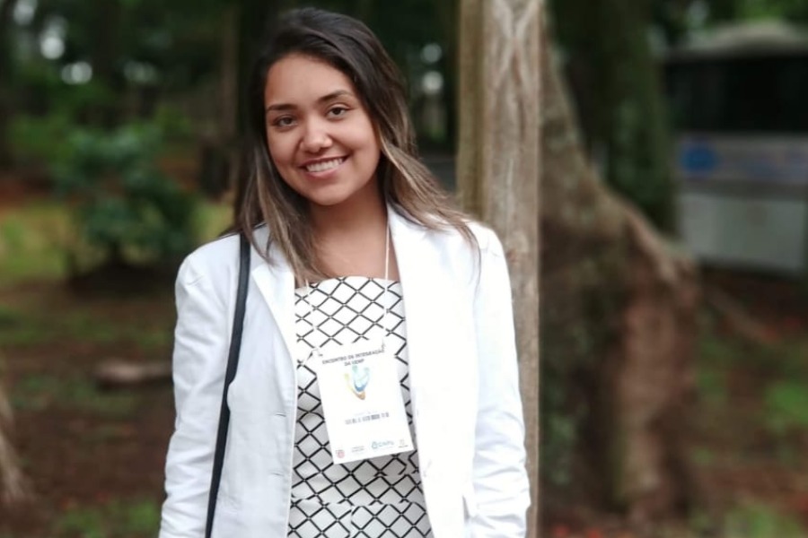 Sandy dos Reis Silva apresentou trabalho no II Encontro Virtual do Conselho Nacional de Pesquisa e Pós-graduação em Direito (CONPEDI)