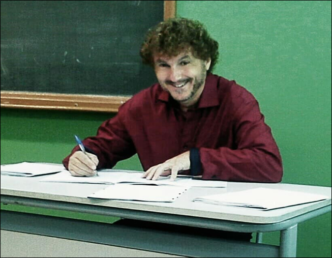 Professor Cesar Motta. Foto: Arquivo Pessoal 