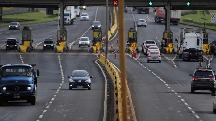 Os valores aumentam de acordo com o tamanho e eixos dos veículos maiores