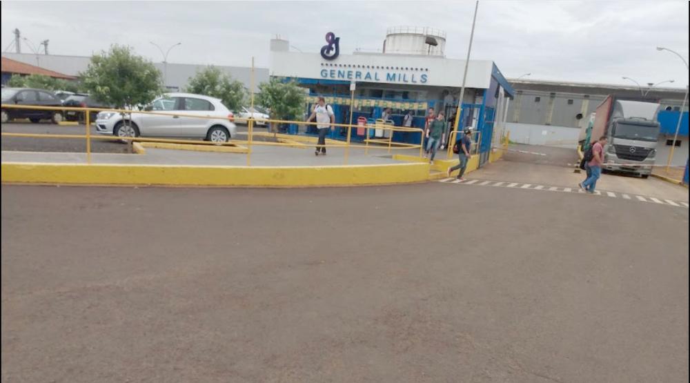 Vista parcial da empresa em Cambará - Imagem: reprodução