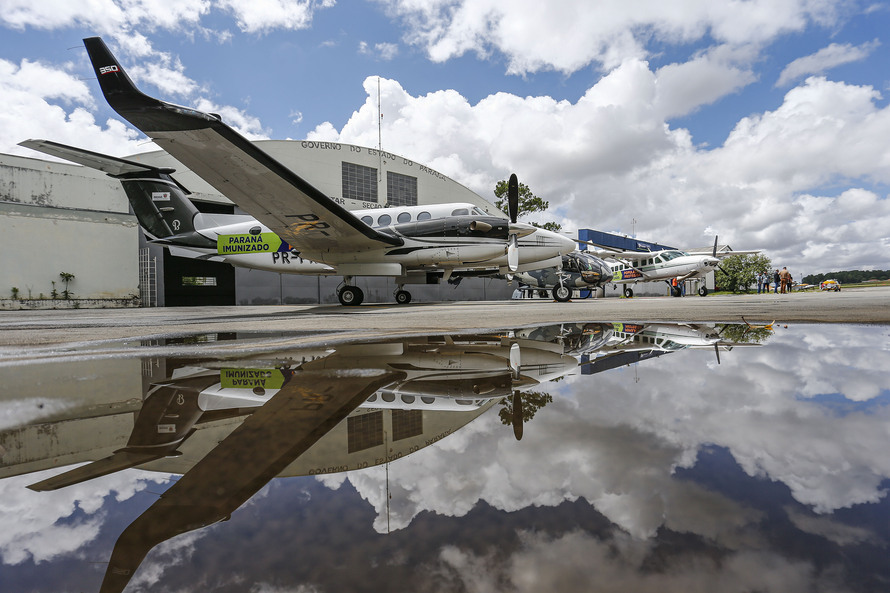 Juntas, as aeronaves têm capacidade para transportar em torno de 3 mil quilos por viagem