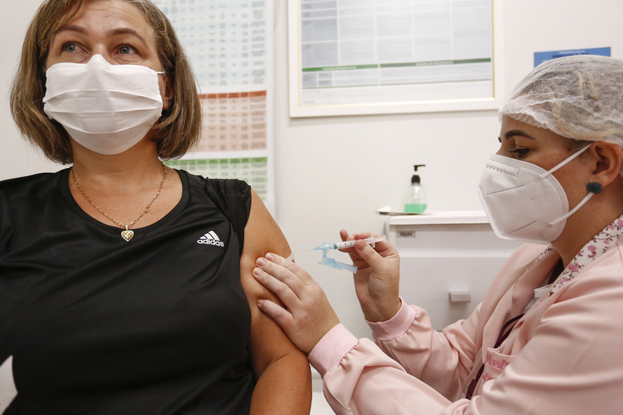 Chegada do imunizante animou os idosos do município. Eles formam cerca de 20,48% da população