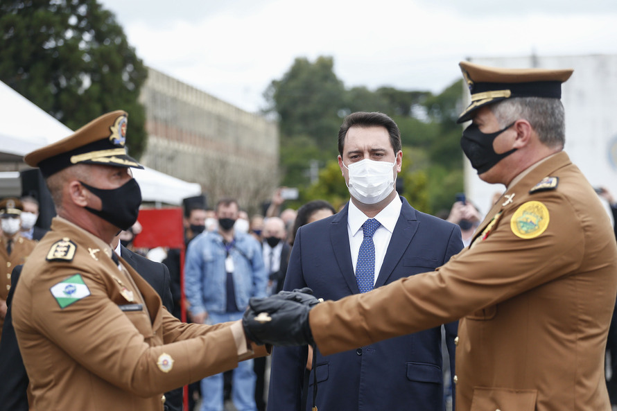 Ele também citou a redução nos índices de criminalidade e o apoio nas ações para conter a pandemia