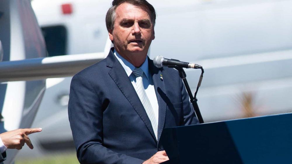 'O país está mais avançado nisso. Assinei no ano passado MP [medida provisória] destinando mais de R$ 20 bilhões para comprar vacina. Estamos fazendo o dever de casa', disse o presidente.