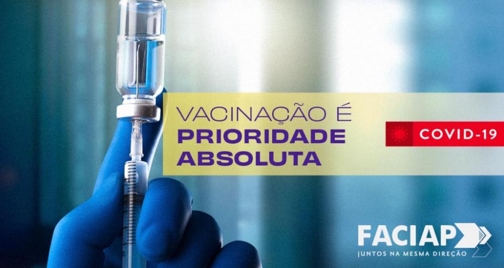 A vacinação em massa ganhou prioridade absoluta e para que isso ocorra é necessário