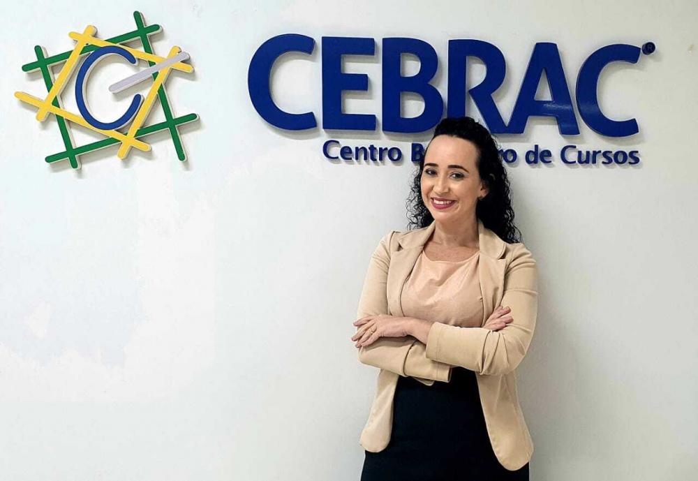 Cristiane Coelho, é gestora Financeira do Cebrac Rio Verde - GO. Foto: Arquivo Pessoal