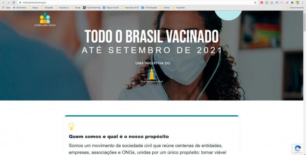 É um movimento apartidário da sociedade civil que reúne centenas de entidades, empresas, associações e ONGs.