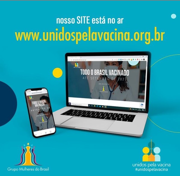 Empresários, líderes comunitários, entidades representativas e profissionais liberais que queiram contribuir com o movimento podem se cadastrar no https://unidospelavacina.miisy.com/login. 