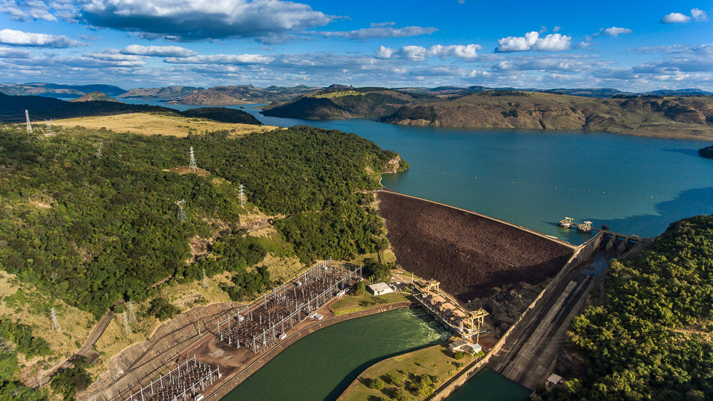 Usina Chavantes formou represa com mesmo nome que é atração turística do Norte Pioneiro - Créditos: Divulgação CTG BR