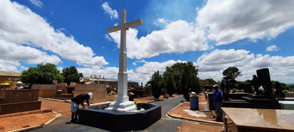 O Cruzeiro foi é o local mais visitado durante o dia de finados em Cambará