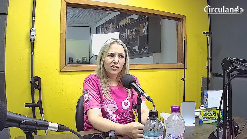 Carolina Bittencourt Enfermeira responsável pela administração da crise da pandemia em Cambará 