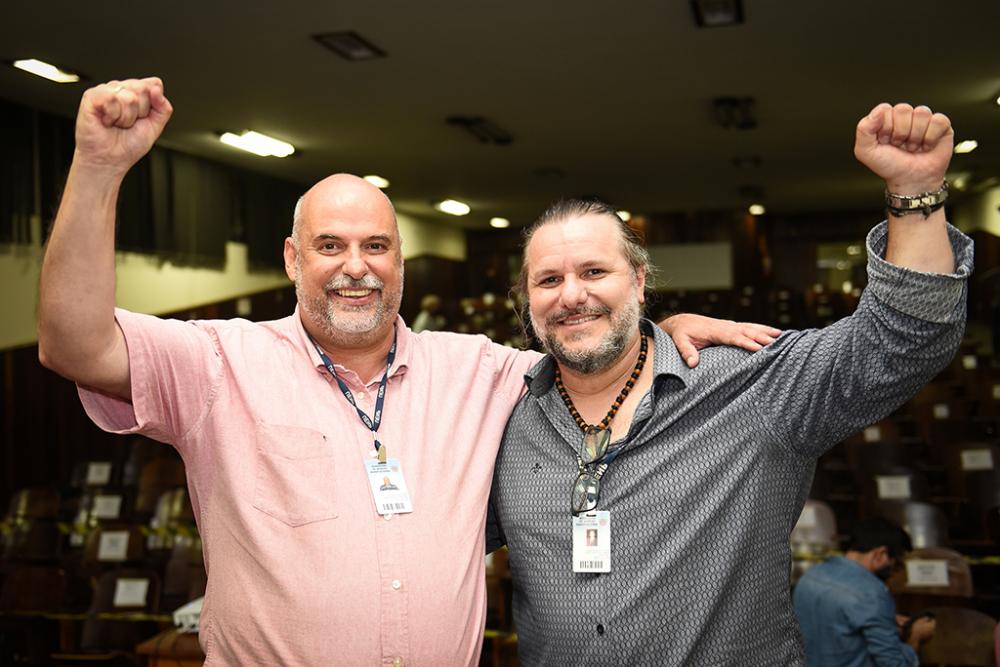 Fábio Neia Martini e Ricardo Campos foram eleitos reitor e vice-reitor, respectivamente, para o quadriênio 2022 a 2026