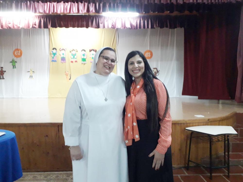 Ir. Rosicleide Defavari Diretora do Colégio Nossa Senhora das Graças e Juliana Aguiar consultora sócio emocional da Escola da Inteligência