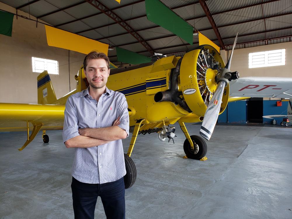João Miguel F. Ruas, mestre em agronomia pela Universidade Estadual de Londrina (UEL)