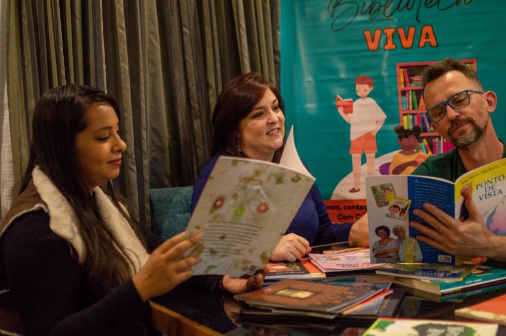 Projeto cultural vai estimular crianças e adultos a frequentar bibliotecas de escolas públicas e incentivar o hábito da leitura: Foto crédito/ Jordana Ferri