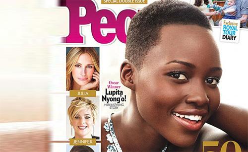 Lupita Nyong'o é eleita a mulher mais bonita do mundo pela revista People