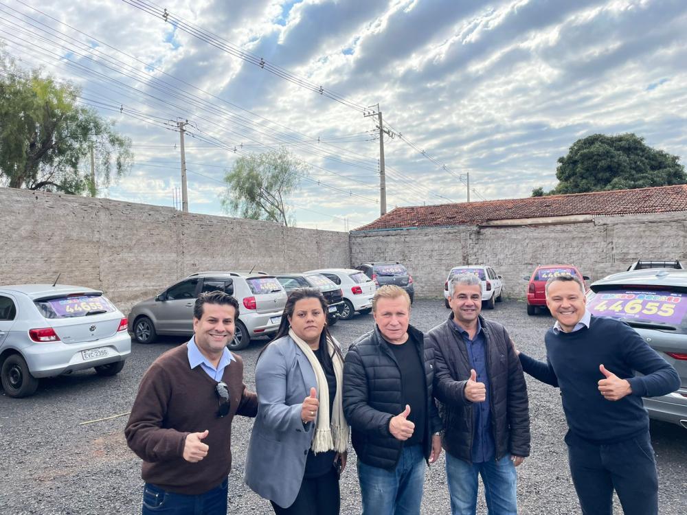 Walmir, Karen, Mauro Moraes, Walcir e Marcio Albertini 