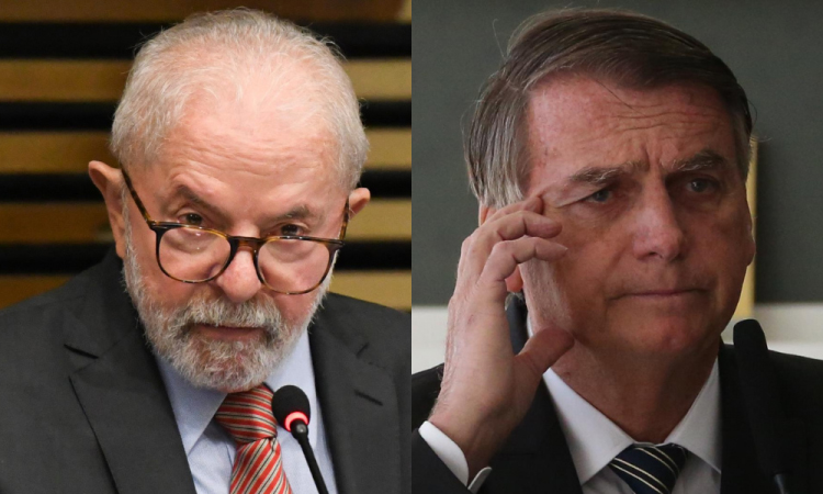 Diferença entre Lula e Bolsonaro é de seis pontos