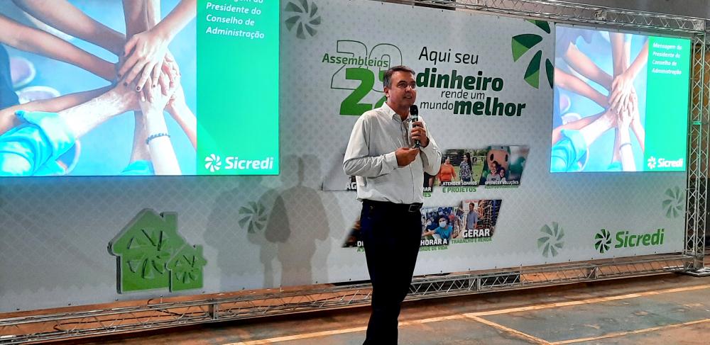 Claudio Orsini, Presidente da Cooperativa Sicredi Paranapanema 
