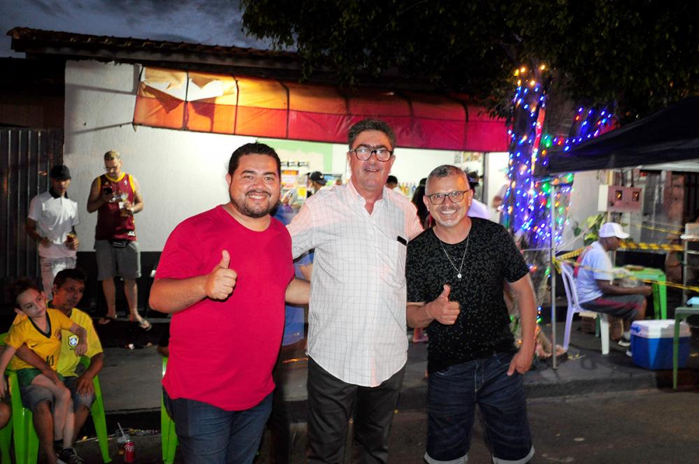 Wellington Mello, Prefeito José Salim e Vereador Rogério Frutuoso