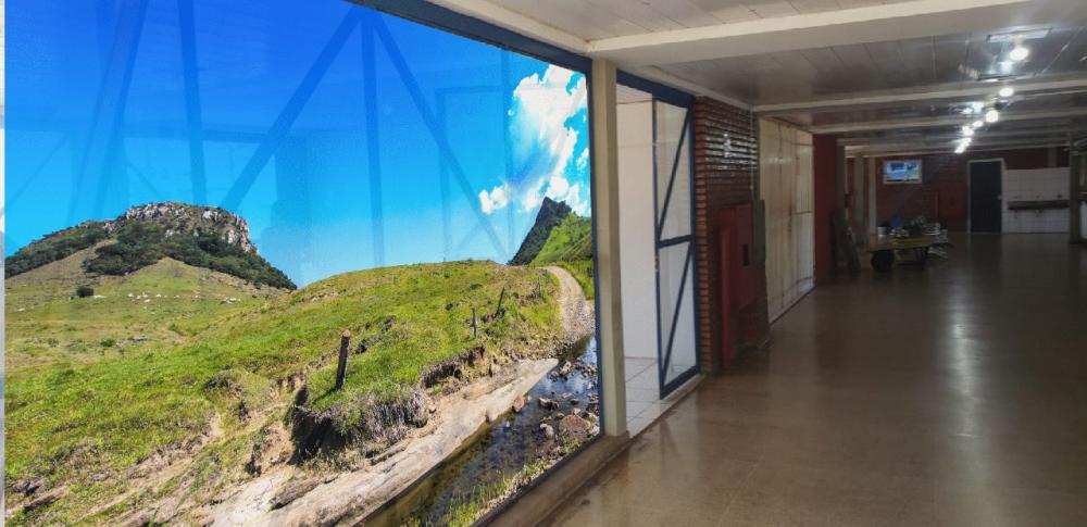 As imagens são eletrônicas, as paredes ainda não estão plotadas