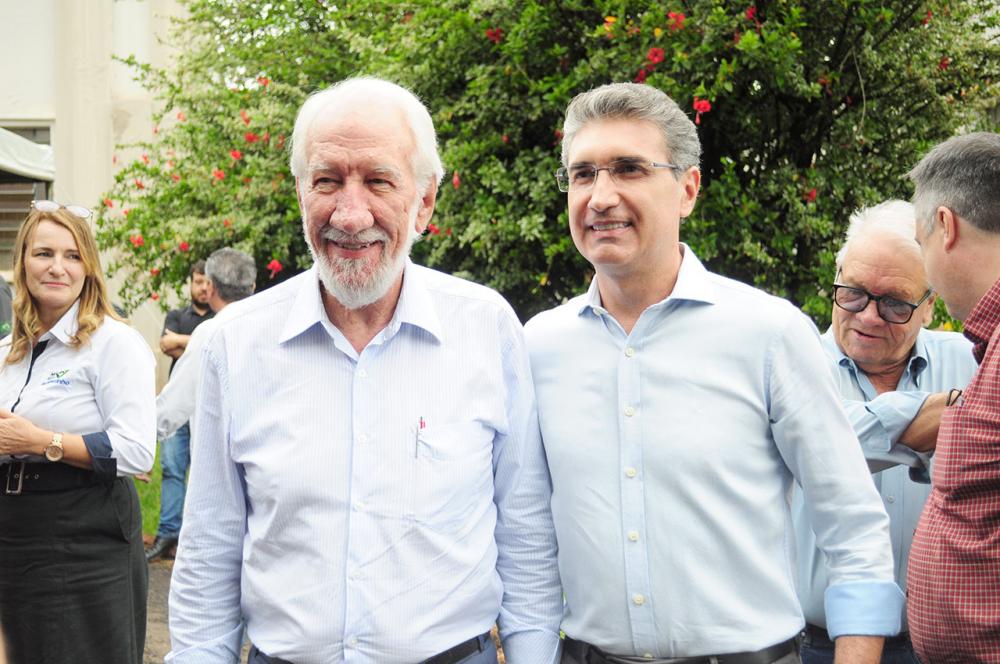 Dr. Darci Piana - Vice-Governador do Paraná e Luís Dias, ex-vice-prefeito de Cambará