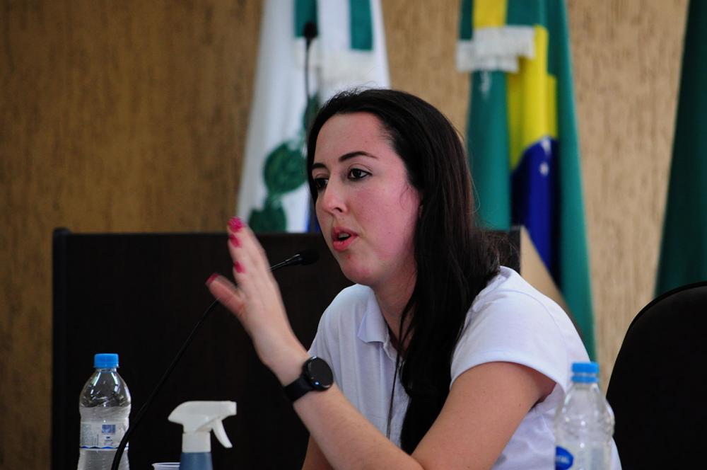 Mayra Garcia Justo, Secretária de Esporte e Lazer de Cambará