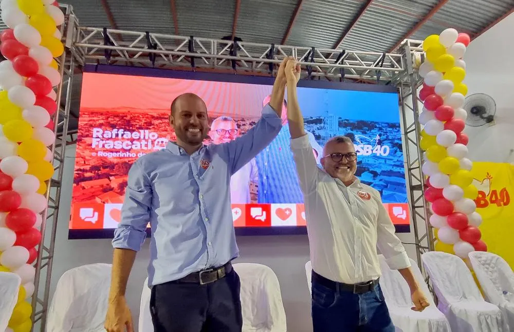 Raffaello Frascati e Rogério Frutuoso - Foto: Carlos Roberto Francisquini/Arquivo Jornal Circulando