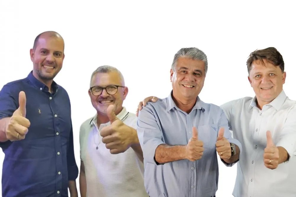 Raffaello Frascati, Rogerinho do Karatê, Walcir Joaquim e Gil dos Anjos - Fotos Montagem/Arquivo Jornal Circulando