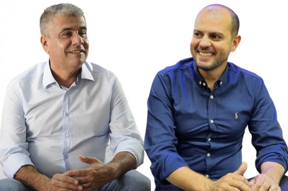 Walcir Joaquim e Raffaello Frascati - Candidatos a prefeito de Cambará - Foto montagem Carlos Roberto Francisquini/Arquivo Jornal Circulando 