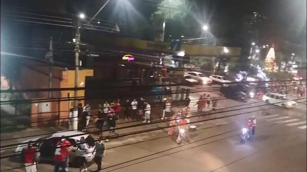 Imagem da Avenida Brasil de Cambará: Foto: reprodução de internet