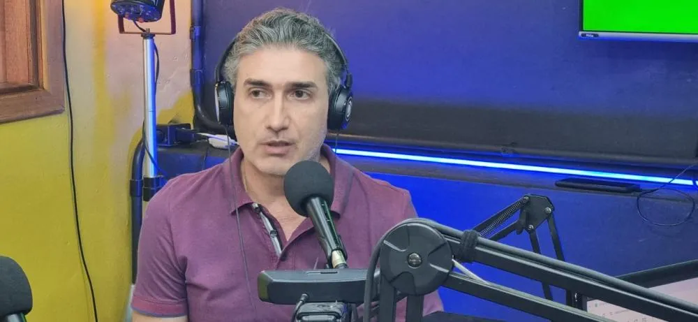 Luís Antônio Dias - CEO do Grupo Certano durante entrevista para Rádio Circulando - Foto: Carlos Roberto Francisquini/Arquivo Jornal Circulando