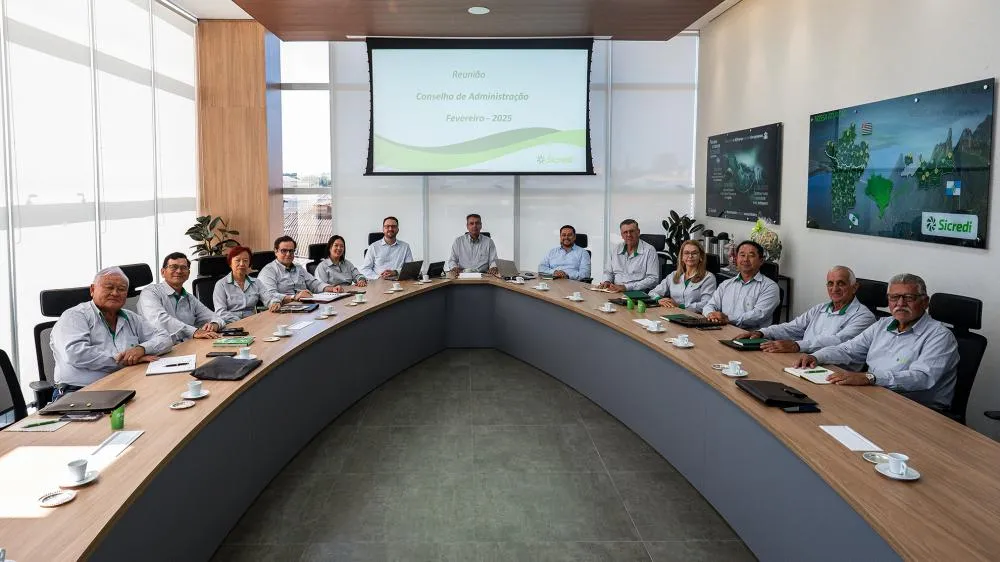 Atual membros do Conselho de Administração da Cooperativa Sicredi Paranapanema Serrana - Foto: da assessoria/Especial para o Jornal Circulando 