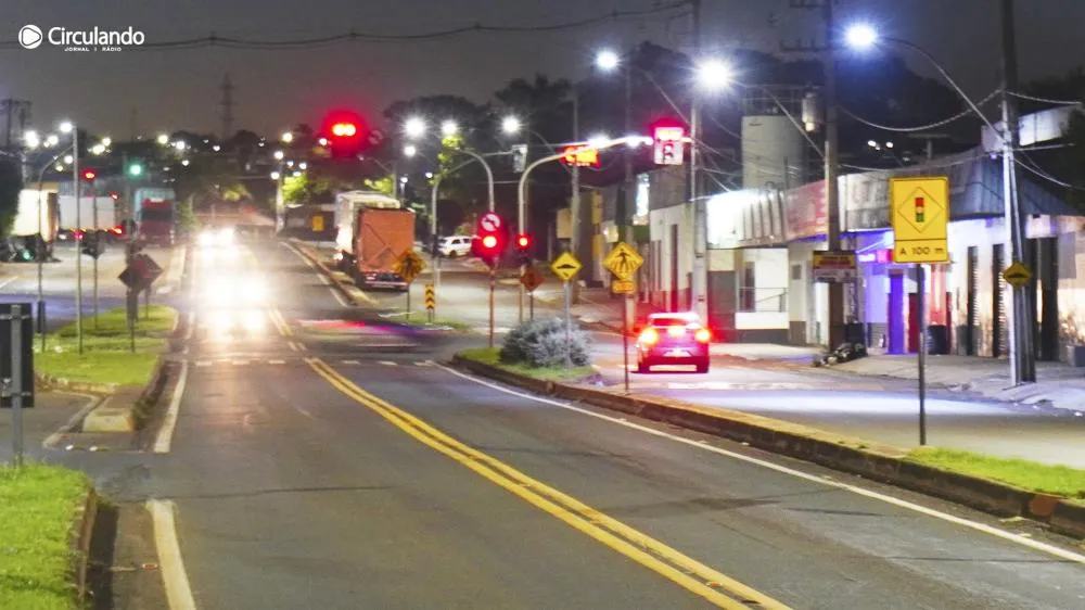 Trecho urbano da BR369 que passa por Cambará será revitalizado pela EPR Litoral Pioneiro sem causar mudanças para comerciantes - Foto Carlos Roberto Francisquini/Arquivo Jornal Circulando