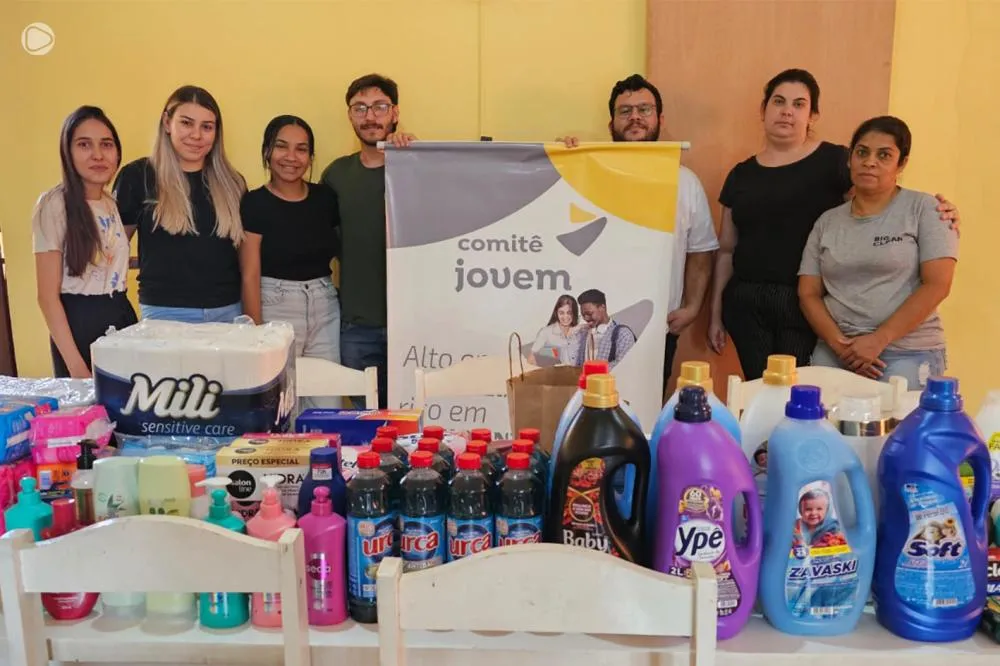 Comitê Jovem Sicredi em ação - Foto: Da assessoria/Especial para o Jornal Circulando