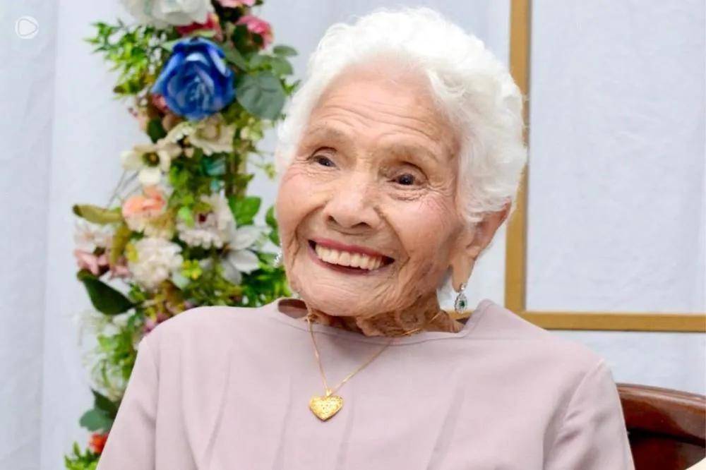 Marcemina de Oliveira Paula, que completou cem anos em setembro de 2025 - Foto: Arquivo Pessoal/Especial para o Jornal Circulando