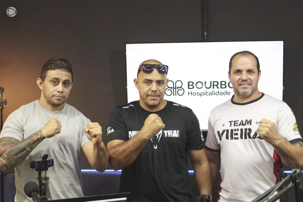 Adriano, Flavinho e Romeu no Estúdio da Rádio CirculandoFM - Foto: Carlos Roberto Francisquini/Arquivo Jornal Circulando