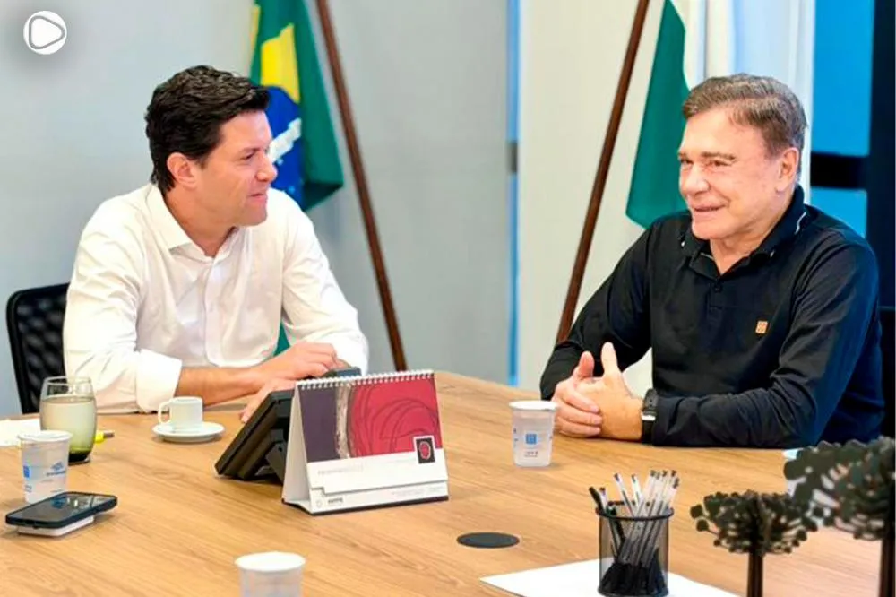 Guto Silva e Álvaro Dias - Foto: Alex Adam