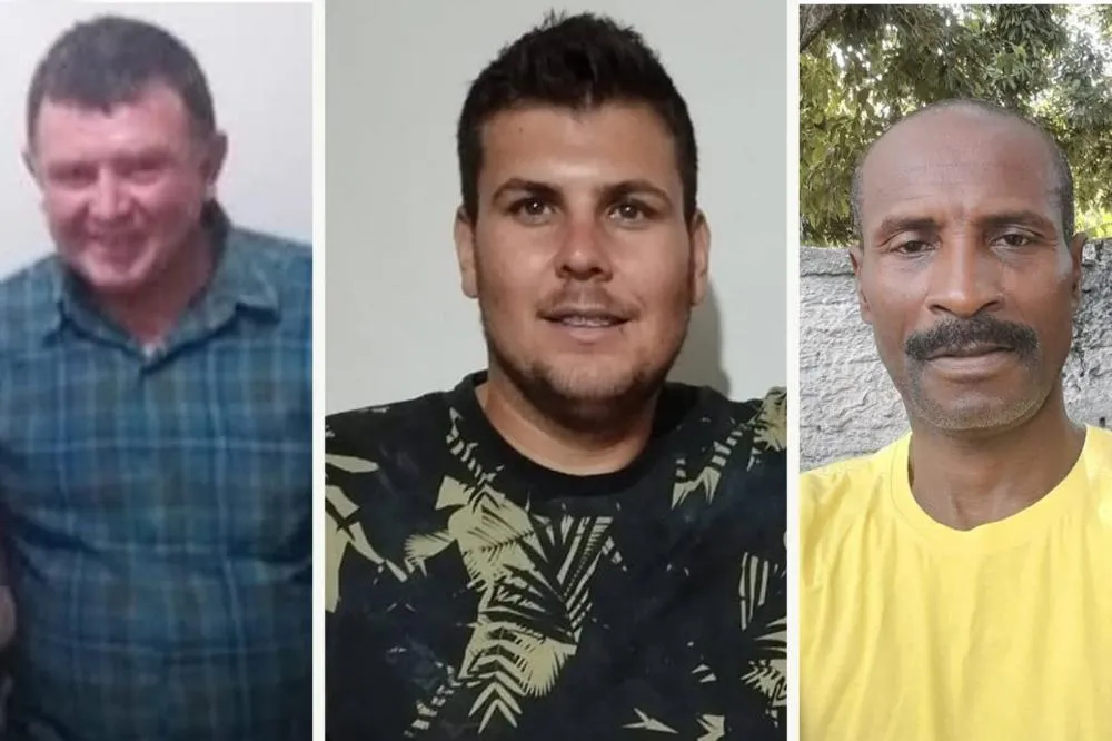 Manoel Milton Vezotto, Renan Reis Santaguida e José Benedito Raimundo vítimas de acidente na BR369 - Foto: Arquivo da Funerária São Benedito