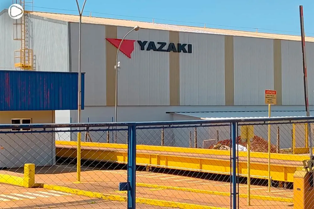 Logomarca da Yazaki já estampa unidade fabril de Cambará - Foto: Da assessoria 