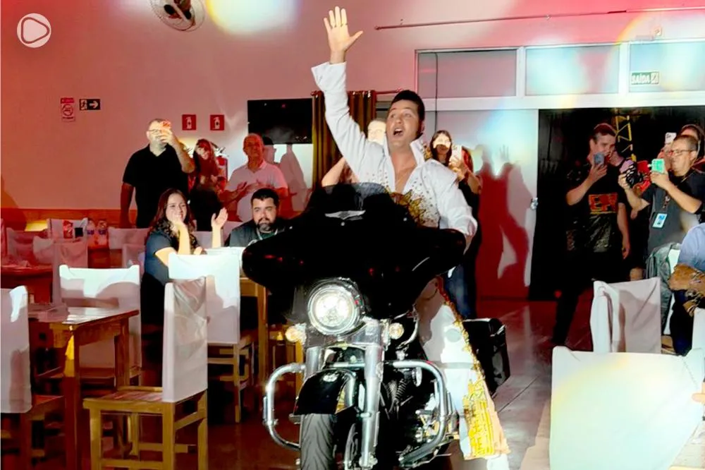 Elvis em Andirá - Foto: Rotary Clube de Andirá