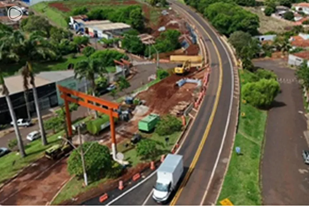 Obras na BR 369 em Cambará - Foto: Da assessoria da EPR/Especial para REDE CIRCULANDO