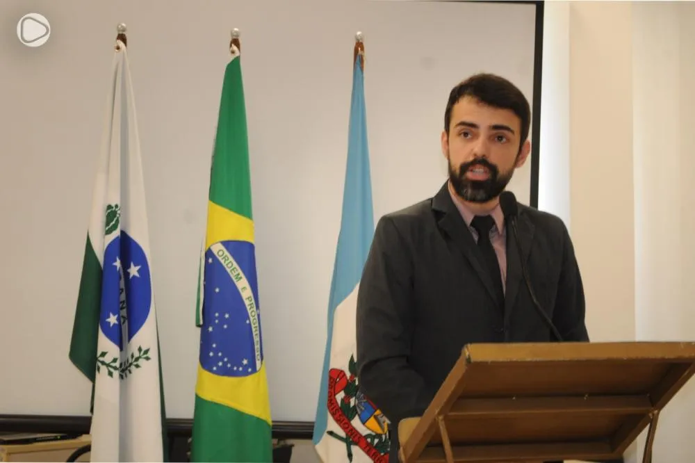 Dr. Rafael Glatzl - Juiz de Direito da Comarca de Cambará - Foto: Carlos Roberto Francisquini/Arquivo REDE CIRCULANDO 