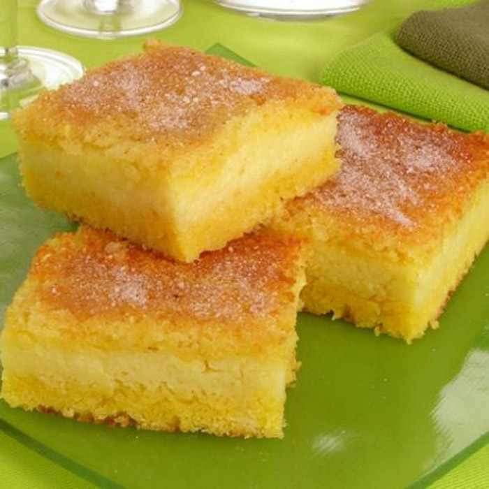 Bolo Cremoso de Fubá YA-YÁ com Leite de Coco