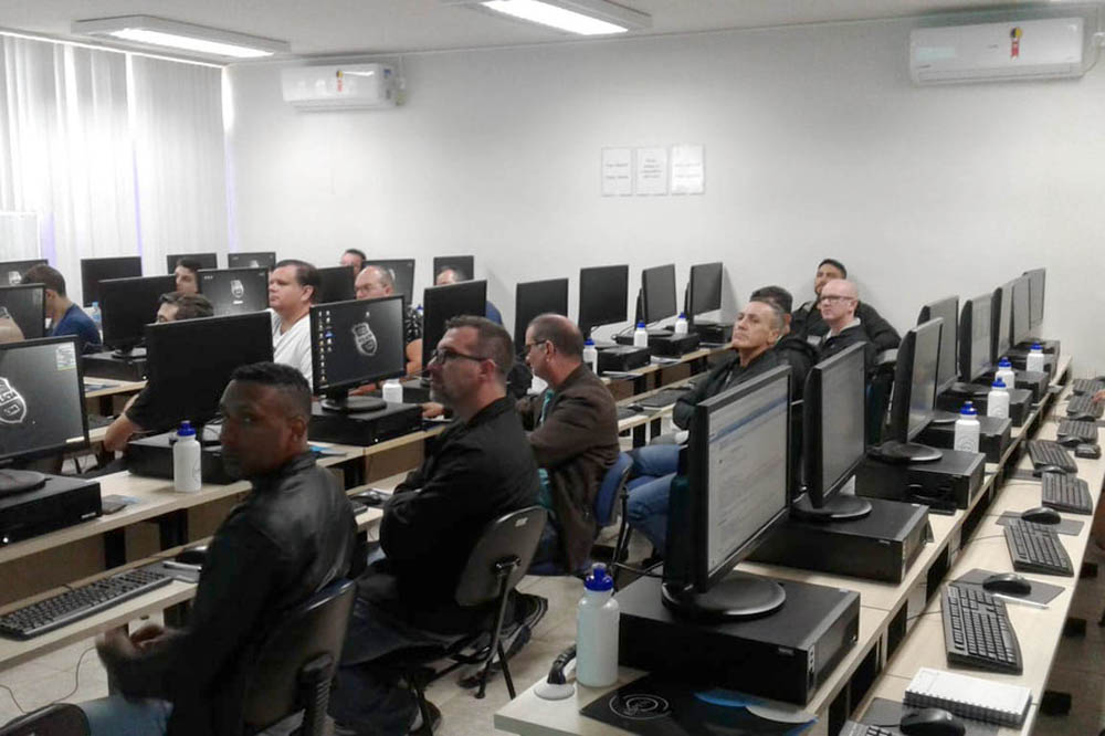 “O treinamento foi um sucesso graças aos esforços de todos os envolvidos