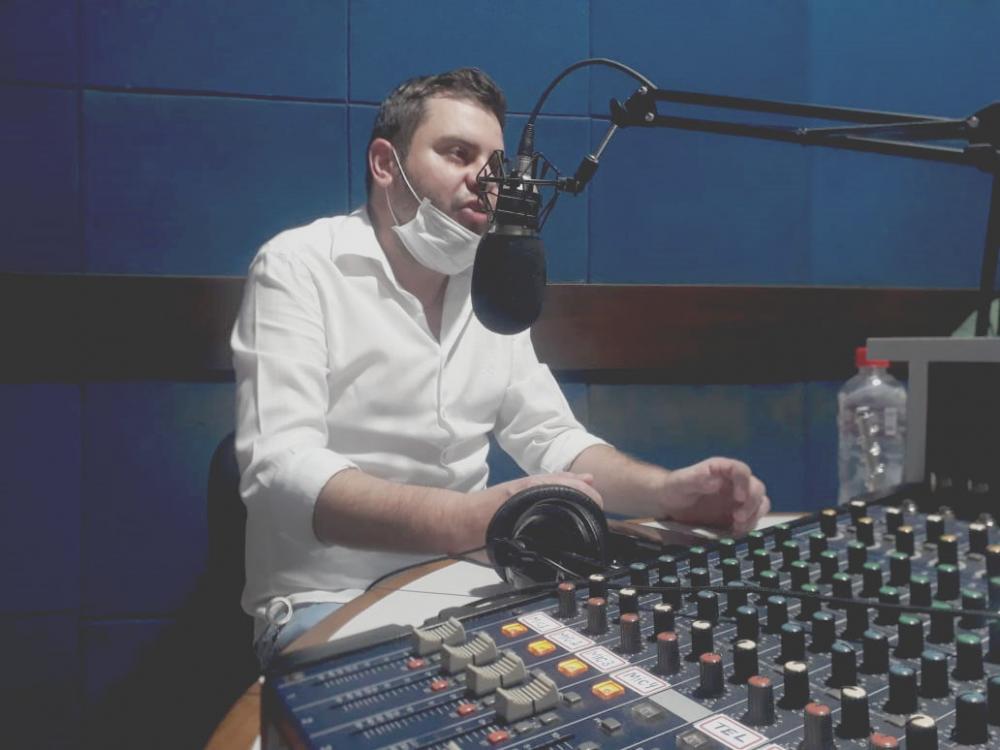 Francisco Peres - Secretário Municipal de Saúde de Cambará durante entrevista ao programa Circulando no Rádio 